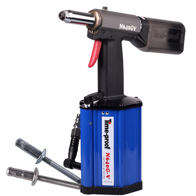 Air Riveter Stroke 20mm Industrial Rivet Tool พร้อมระบบสูญญากาศ