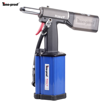 CE Pneumatic Rivet Gun สำหรับหมุดย้ำ 4.0 มม. - 6.4 มม. พร้อมตัวดูดสูญญากาศ